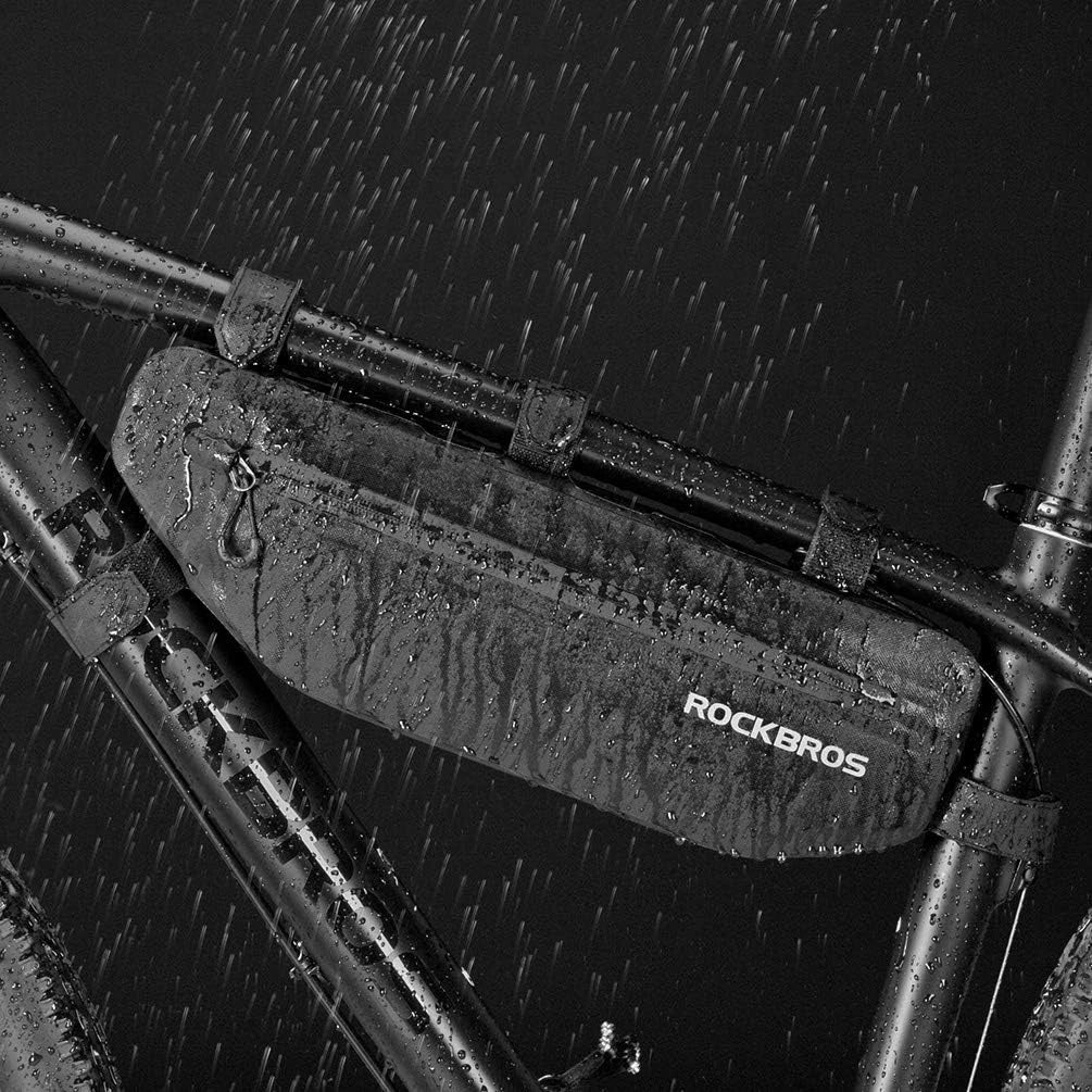 Rockbros AS-043 bicycle bag with Velcro 3l - black_20
