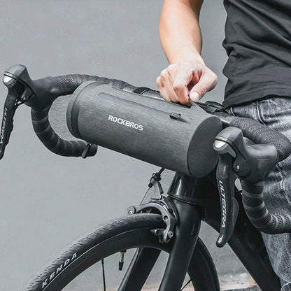 Rockbros AS-051 waterproof handlebar bag - black_3