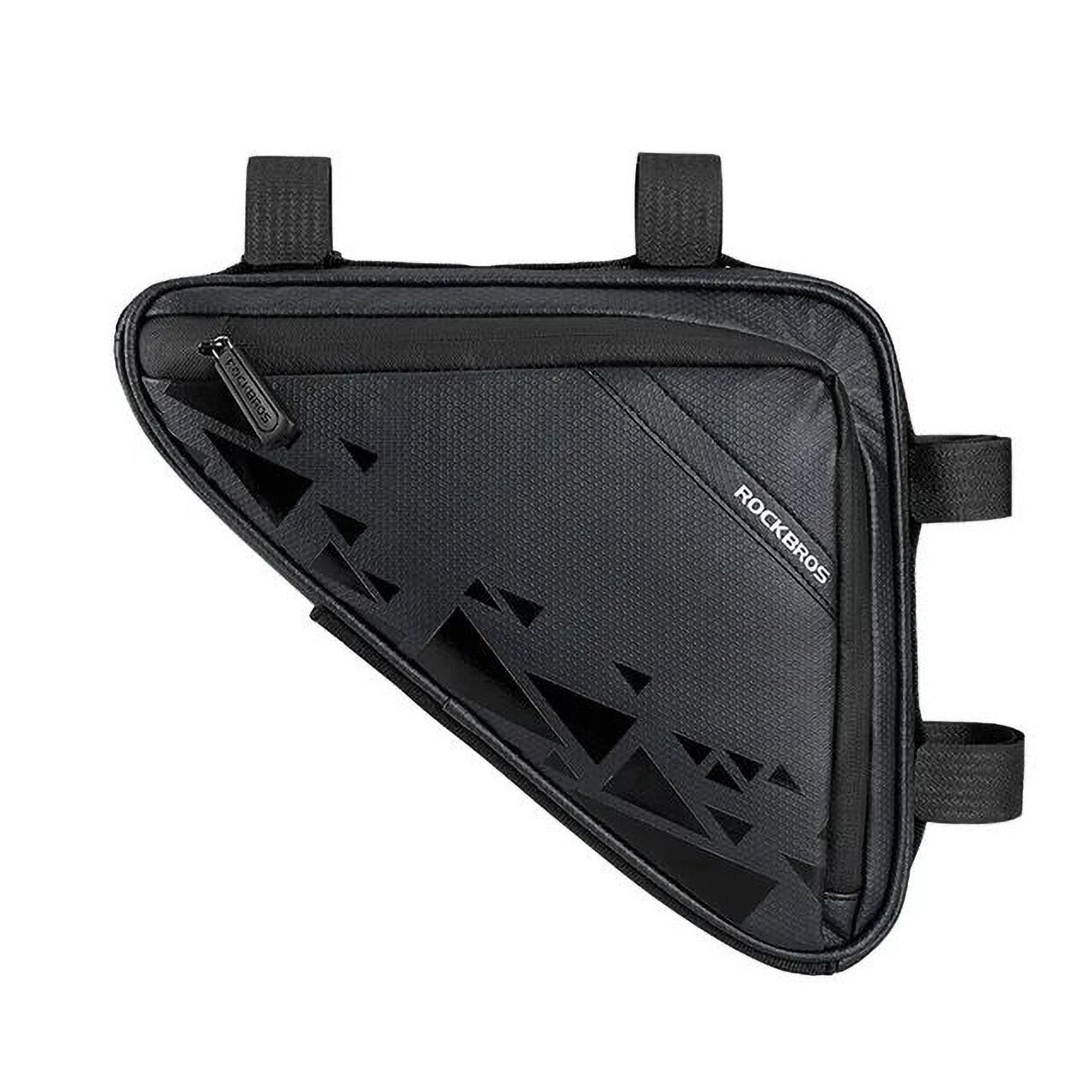 Rockbros B39-2 waterproof bicycle bag for frame - black_0