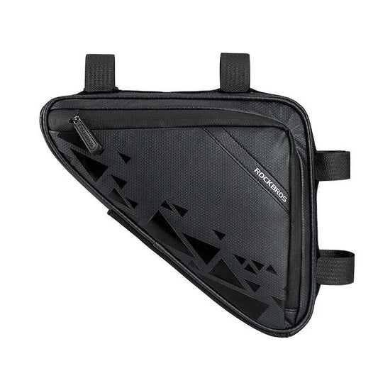 Rockbros B39-2 waterproof bicycle bag for frame - black_0