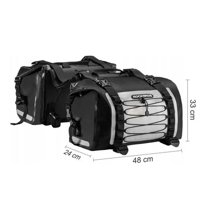 Rockbros AS-010BGR motorcycle bag, waterproof - gray_1
