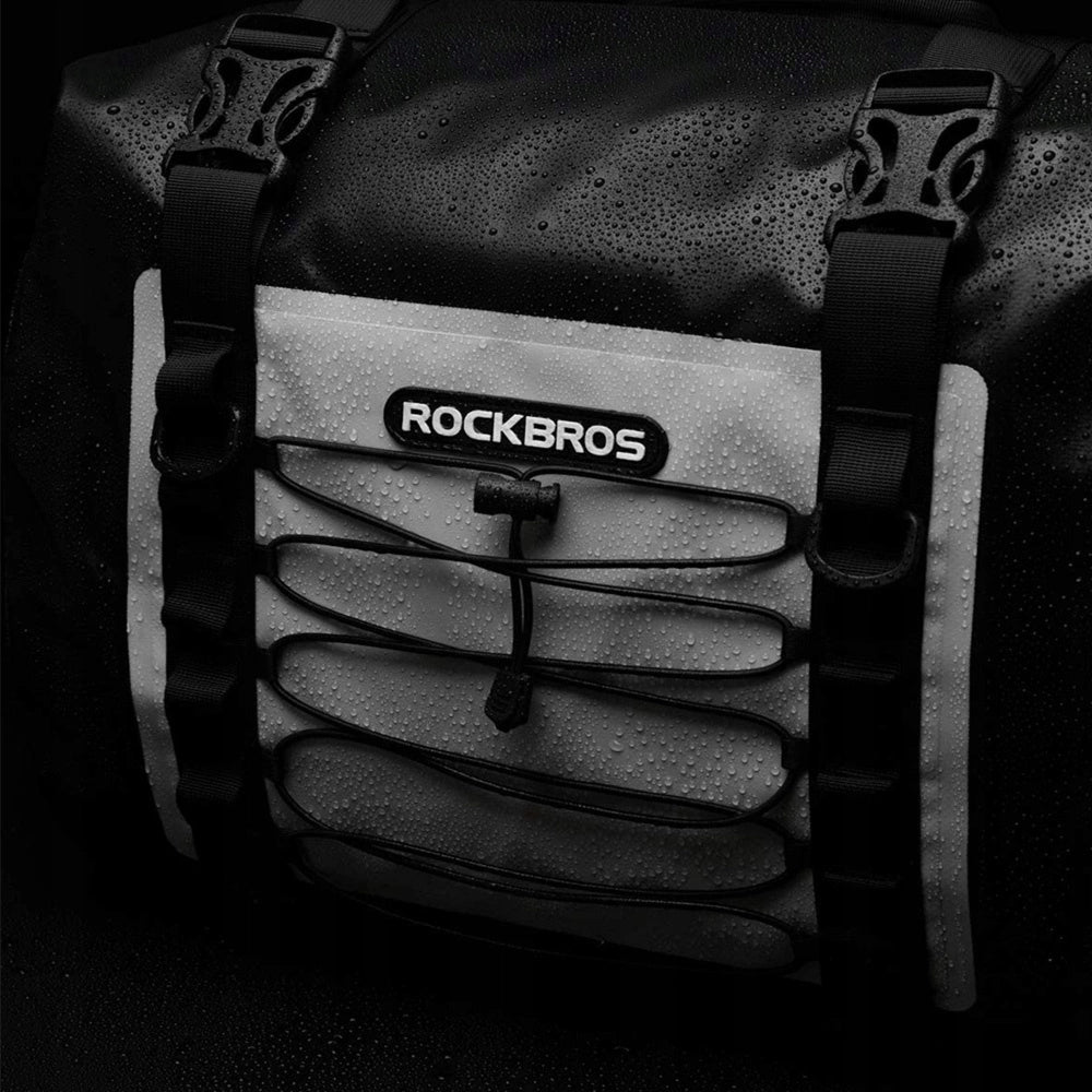 Rockbros AS-010BGR motorcycle bag, waterproof - gray_4