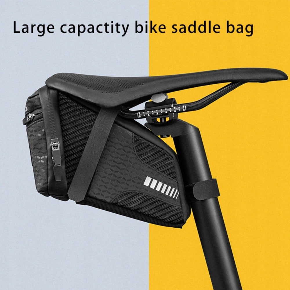 Rockbros C29-BK waterproof bicycle bag under the saddle - black_1