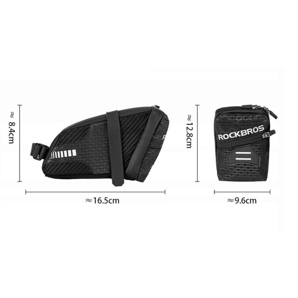 Rockbros C29-BK waterproof bicycle bag under the saddle - black_3