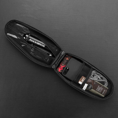 Rockbros B60 waterproof bicycle bag for frame - black_1