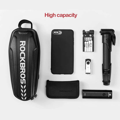 Rockbros B60 waterproof bicycle bag for frame - black_2