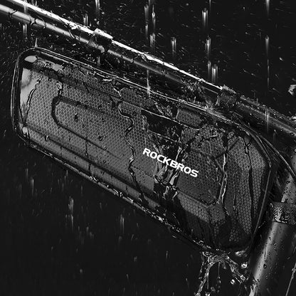Rockbros B66 waterproof bicycle bag for frame - black_12