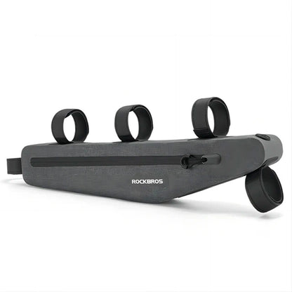 Rockbros AS-052 waterproof bicycle bag for frame - gray_0