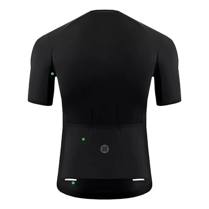 Rockbros 15120002005 short sleeve XXL cycling jersey - black_1