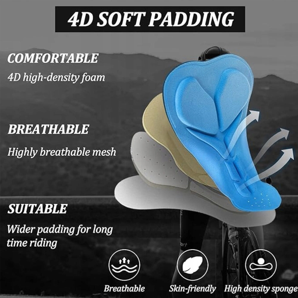 Rockbros RK2002XL bib shorts with XL pad - black_1