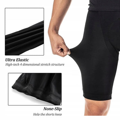 Rockbros RK2002XL bib shorts with XL pad - black_2