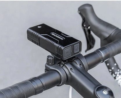 Rockbros 24310002001 bicycle light 850 lm with powerbank function + USB-C - USB-A cable - black_15