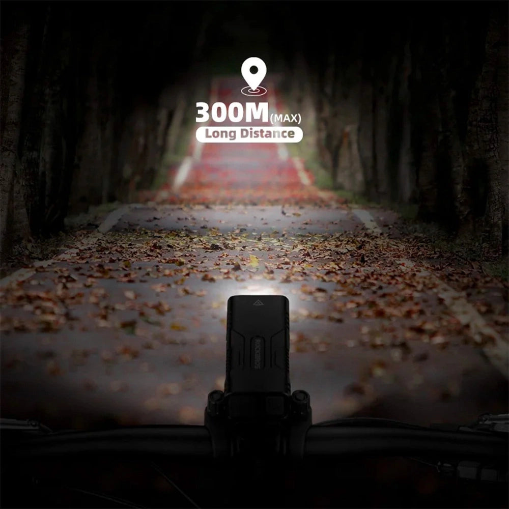 Rockbros 24310002001 bicycle light 850 lm with powerbank function + USB-C - USB-A cable - black_5