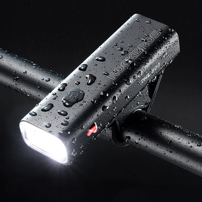Rockbros 24710012001 front bicycle light 800 lm + USB-C - USB-A cable - black_14
