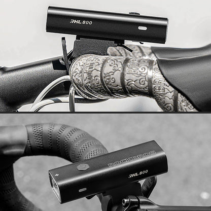 Rockbros 24710012001 front bicycle light 800 lm + USB-C - USB-A cable - black_16
