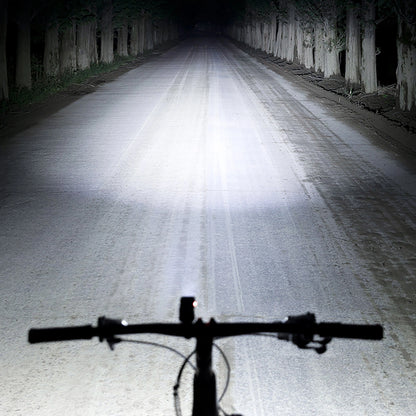 Rockbros 24710012001 front bicycle light 800 lm + USB-C - USB-A cable - black_4