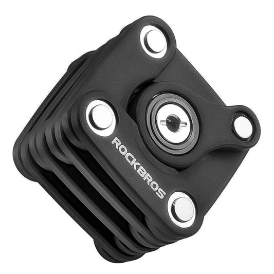 Rockbros WD795 foldable bicycle lock - black_0