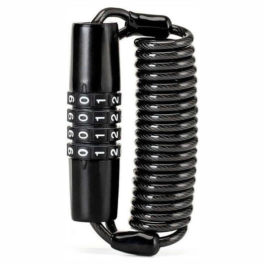 Rockbros T609 bicycle lock with 1.5 m combination - black_0