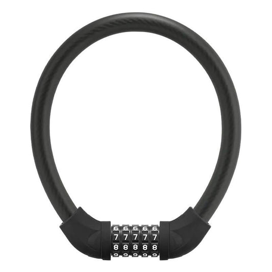 Rockbros RKS570-BK bicycle lock with combination - black_0