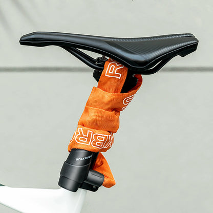 Rockbros 3230002001 bicycle lock with combination and key - black_13