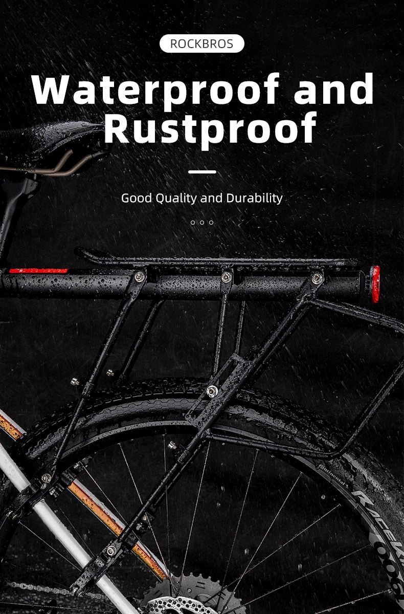 Rockbros 33210004001 bicycle rack with shelf - black_13