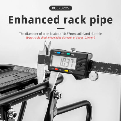 Rockbros 33210004001 bicycle rack with shelf - black_4