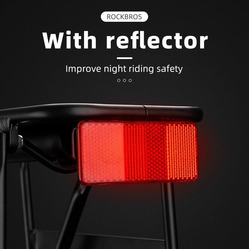 Rockbros 33210004001 bicycle rack with shelf - black_5