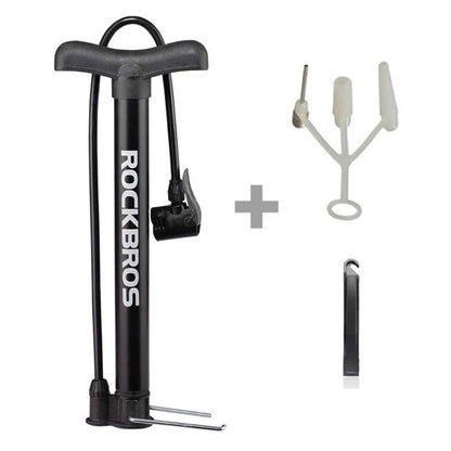 Rockbros A320 floor bicycle pump - black_2