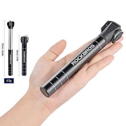 Rockbros JG-1040B bicycle pump small - black_1