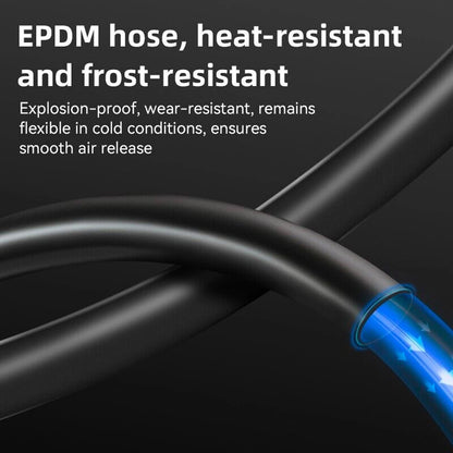 Rockbros 42430001001 foot pump with display - black_11