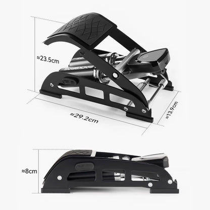 Rockbros 42430001001 foot pump with display - black_4