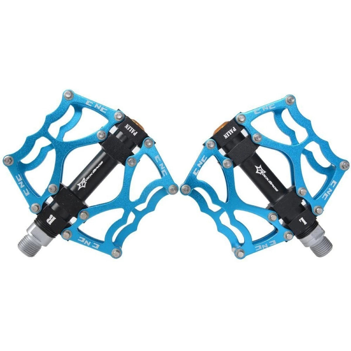 Rockbros JT201012LBL bicycle pedal set - blue_2