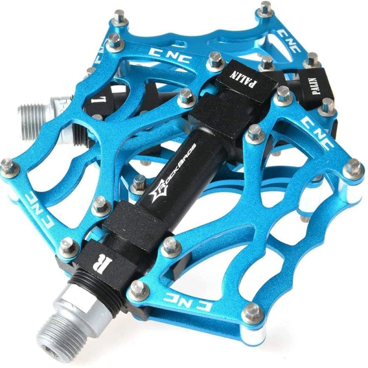 Rockbros JT201012LBL bicycle pedal set - blue_3