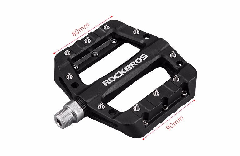 Rockbros 2017-12CBK Nylon Bicycle Pedal Set - Black_6
