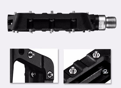 Rockbros 2017-12CBK Nylon Bicycle Pedal Set - Black_7