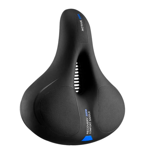 Rockbros AQ-6090B bicycle saddle - black and blue_0