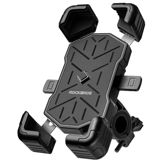 Rockbros 25210030001 Bike Phone Holder for Handlebars - Black_0