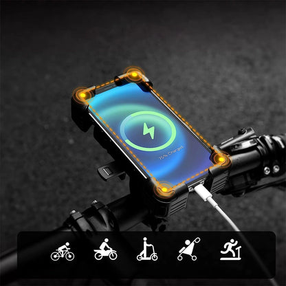 Rockbros 25210030001 Bike Phone Holder for Handlebars - Black_2