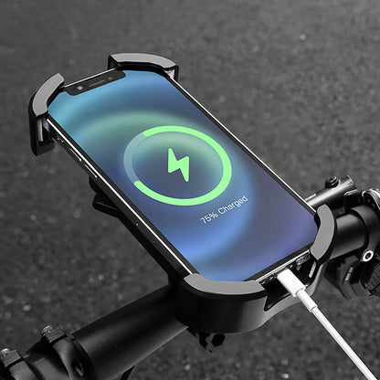 Rockbros 25210032001 Bike Phone Holder for Handlebars - Black_2