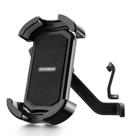 Rockbros 25210032005 Motorcycle Mirror Phone Holder - Black_0