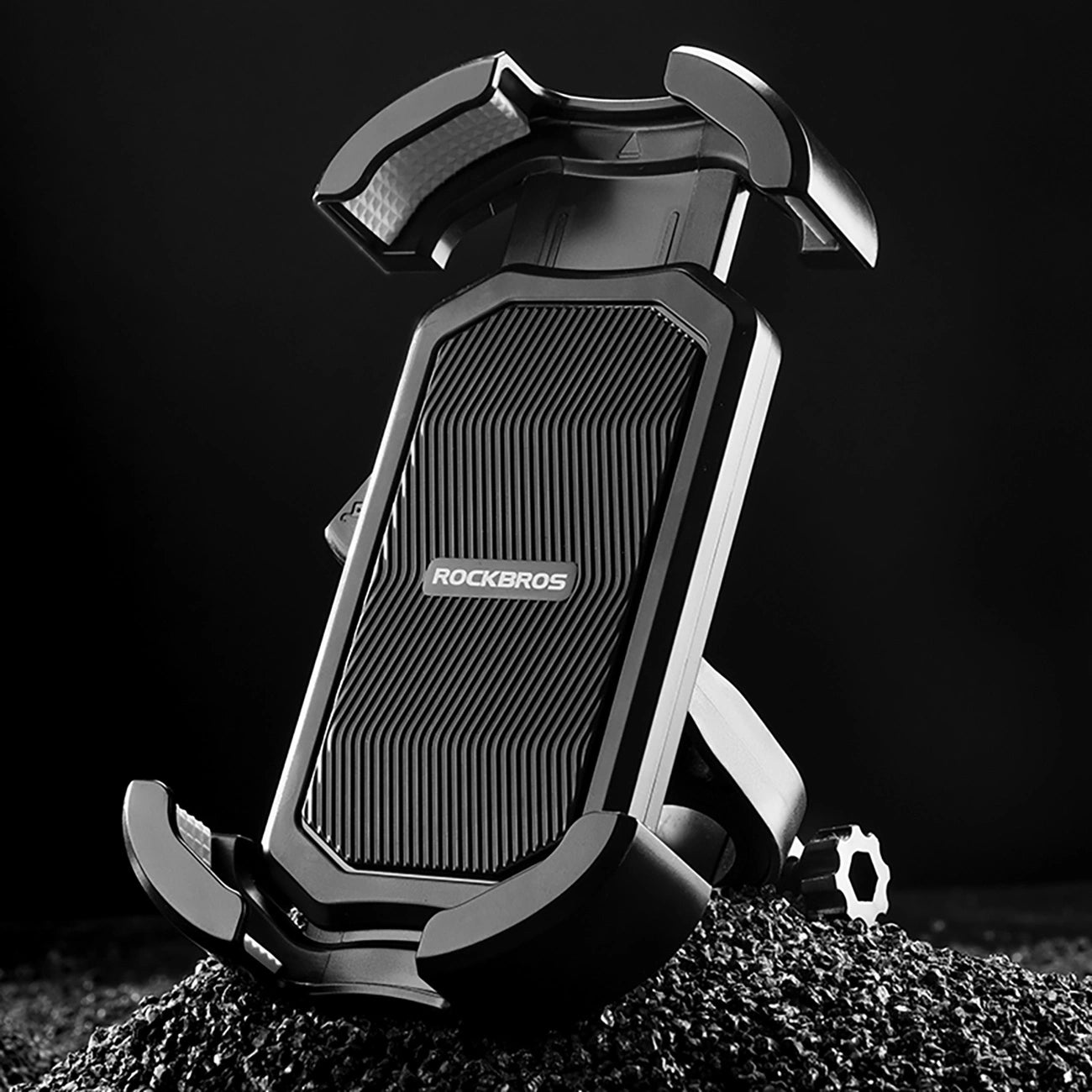 Rockbros 25210032005 Motorcycle Phone Holder for Mirror - Black_9