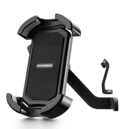 Rockbros 25210032005 Motorcycle Phone Holder for Mirror - Black_0