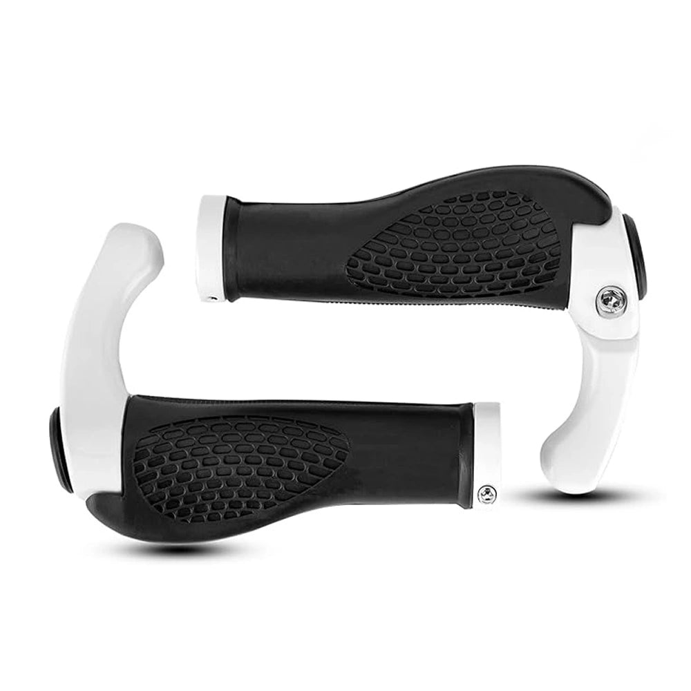 Rockbros BT1007W Bicycle Holder Set with Horns - White_15