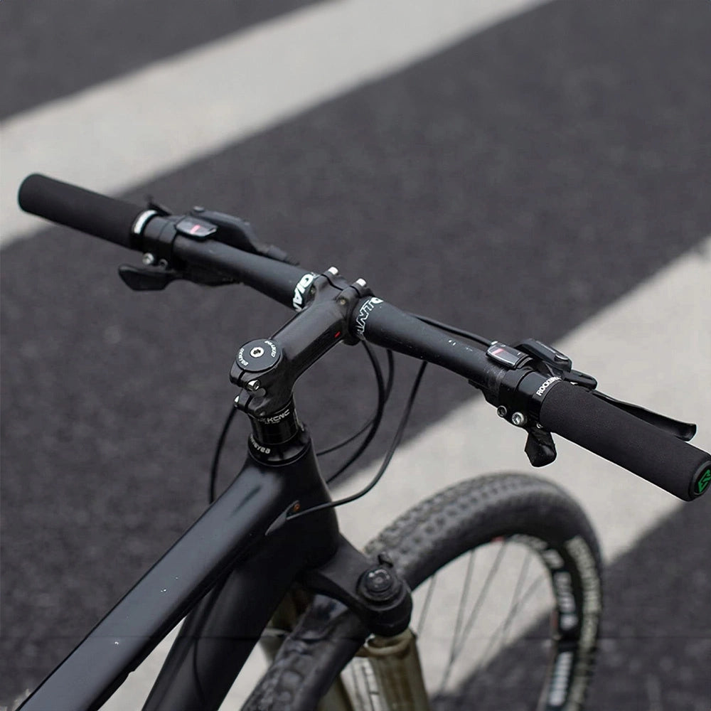 Rockbros GMBT1001BK bicycle grips made of silicone foam - black_3