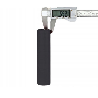 Rockbros GMBT1001BK bicycle grips made of silicone foam - black_1