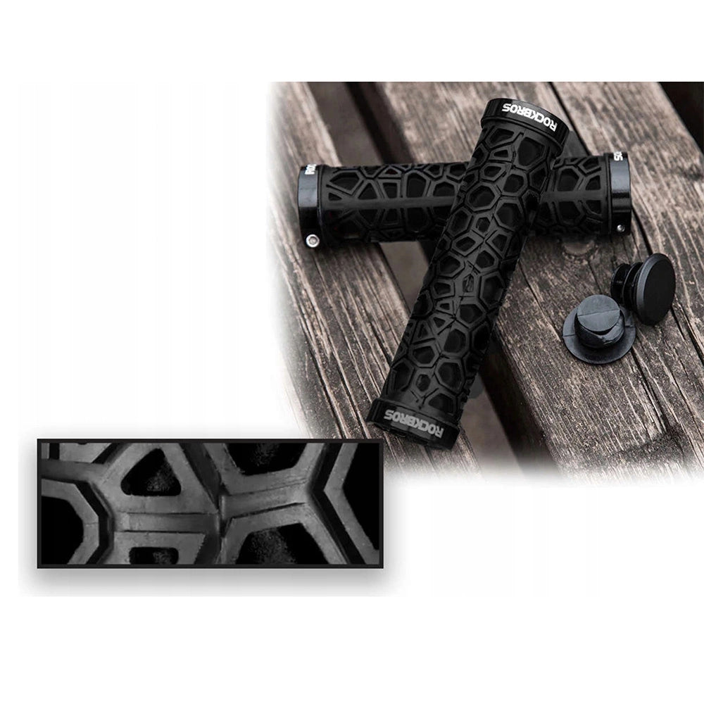 Rockbros 2017-14ABK bicycle grips - black_7