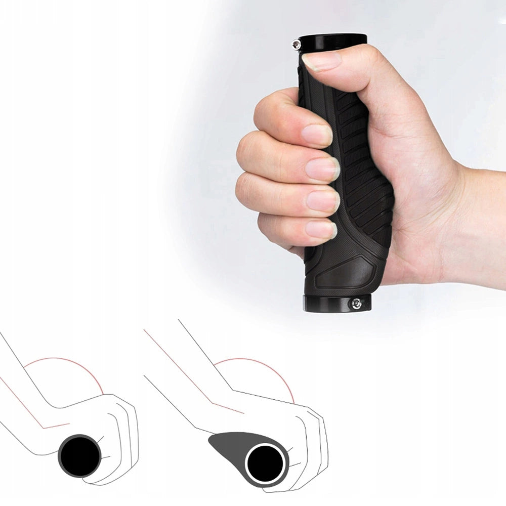 Rockbros BT1802BK bicycle grips - black_3