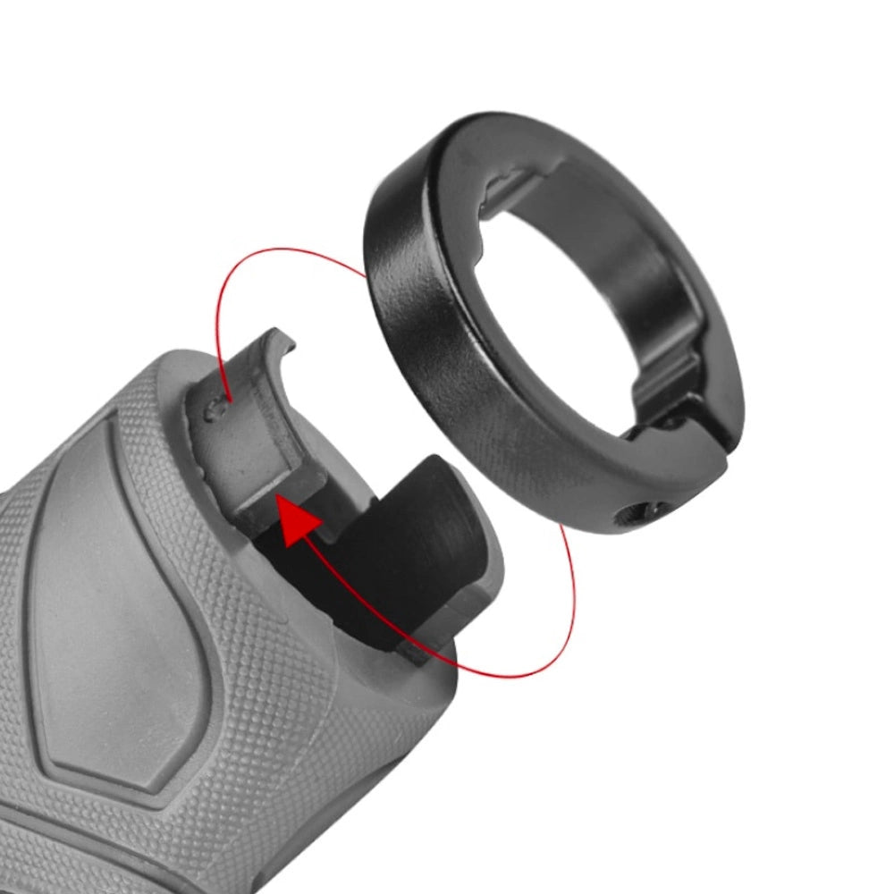 Rockbros BT1802GR bicycle grips - gray_4