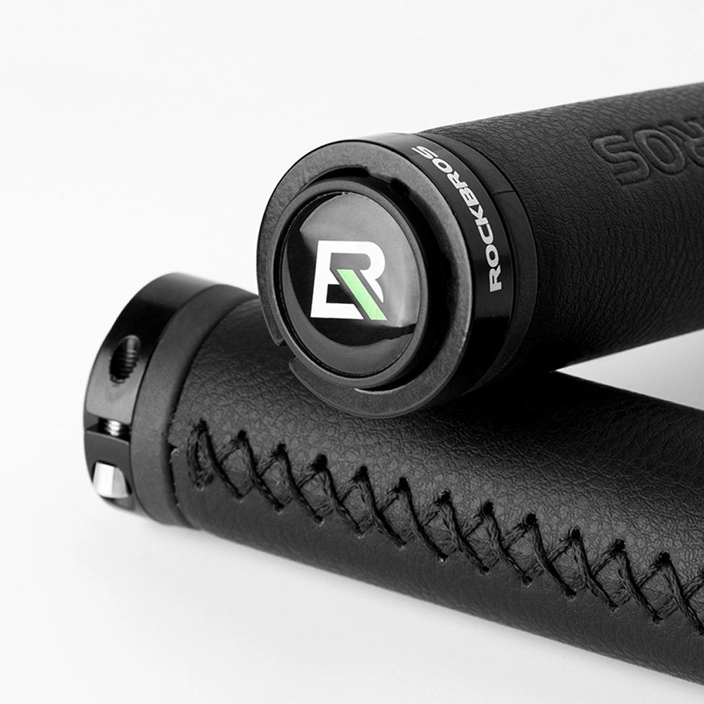 Rockbros 40210003001 microfiber bicycle handlebar grips - black_13