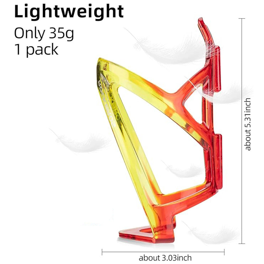 Rockbros FK338 bicycle holder for water bottle - red and yellow_2